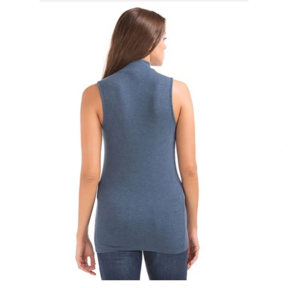 GAP Ribbed Mock Neck Tank - Picture 3 of 6